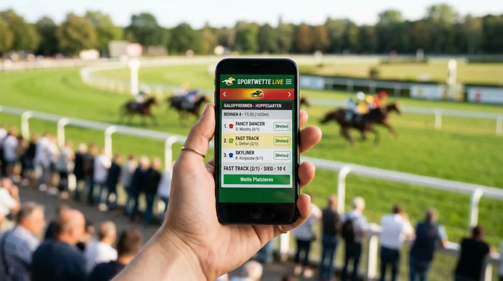 pferdewetten app mobile wetten pferderennen