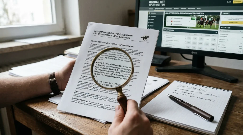 pferdewetten bonus willkommensangebote bedingungen